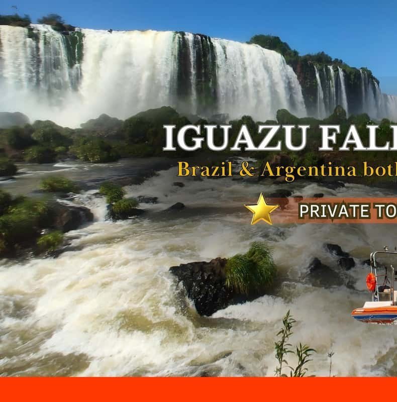 Iguazu Falls: Private Full-Day Tour Brazil & Argentina 1-Day